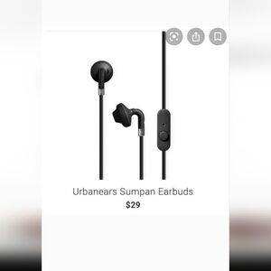 Peloton x Urbanears Headphones New in Box Black